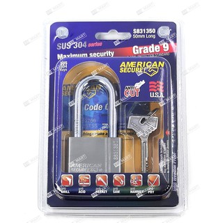 American Secure Gembok 50mm Long / Gembok Rumah / Gembok Gudang ...