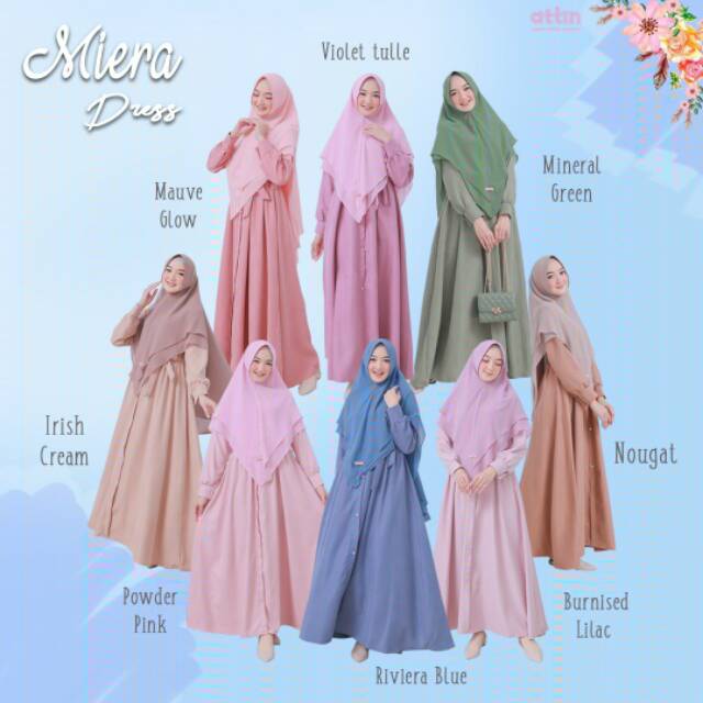 GAMIS/DRESS & KHIMAR/HIJAB BY ATTIN