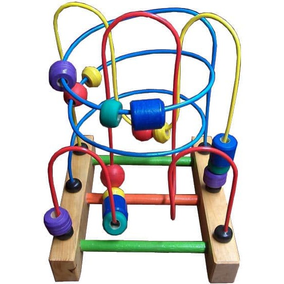 "Mainan Anak - Mainan Kayu - Mainan Edukatif : Wire Game 3 Line"