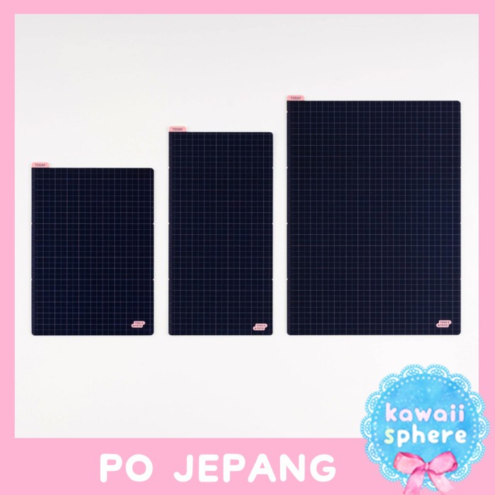 

[RESTOCK] Hobonichi Pencil Board | Navy x Pink | A5 / A6 / Weeks | Preorder - A6