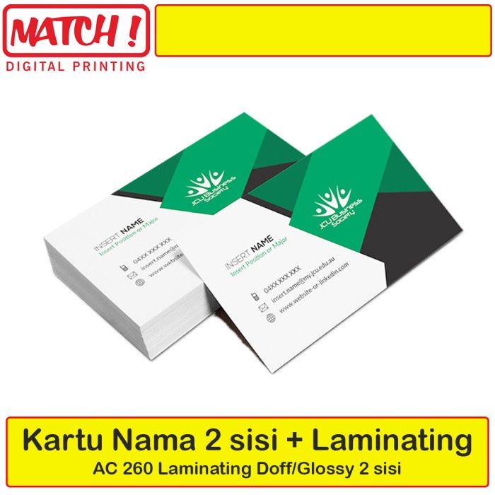 

TERLARIS !!! Cetak Kartu Nama 2 sisi + LAMINATING + Box (2)