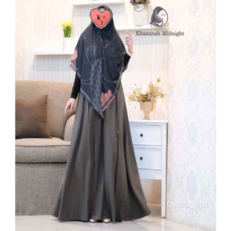 Khazanah Series By Joza Clothing ( Set khimar)