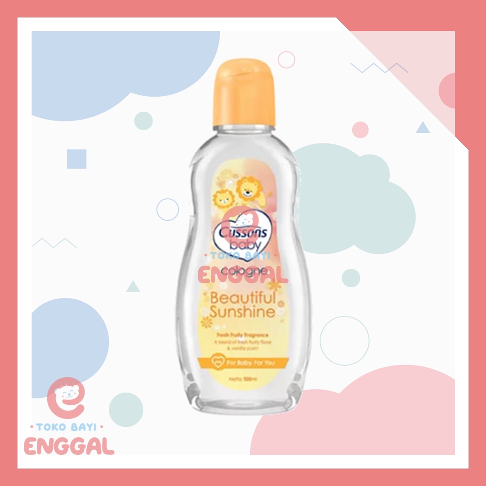 Cussons Cologne 100ml All Variant Lovely Kiss Sparkling Joy Soft Touch Beautiful Sunshine Cheerful Smile