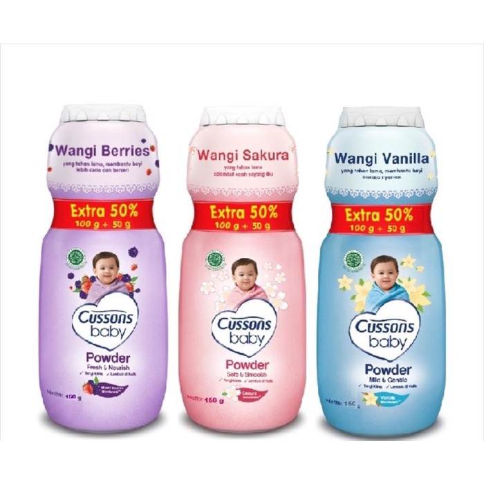 𝐑𝐀𝐃𝐘𝐒𝐀 - Cussons Baby Powder - Bedak Bayi - Bedak Tabur Bayi