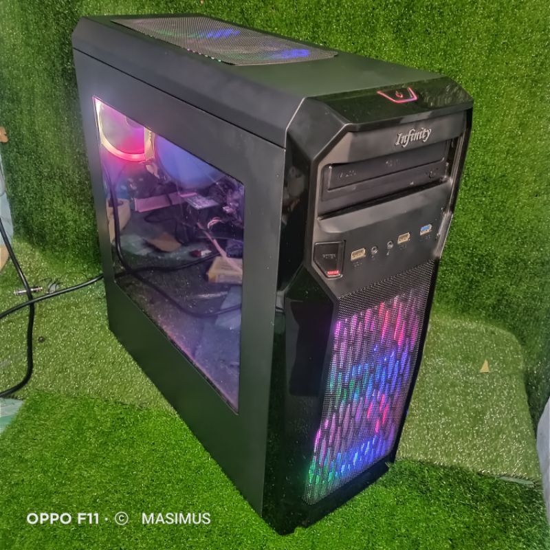 PC Gaming Core i3 gen 7 ram 8gb SSD HDD