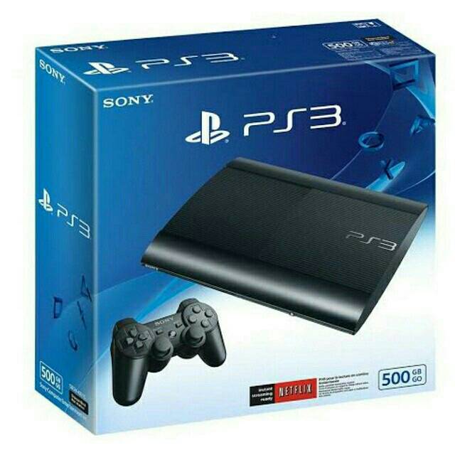 Ps3 Super Slim 500gb Full Games +2 Stik Wireless | Shopee Indonesia