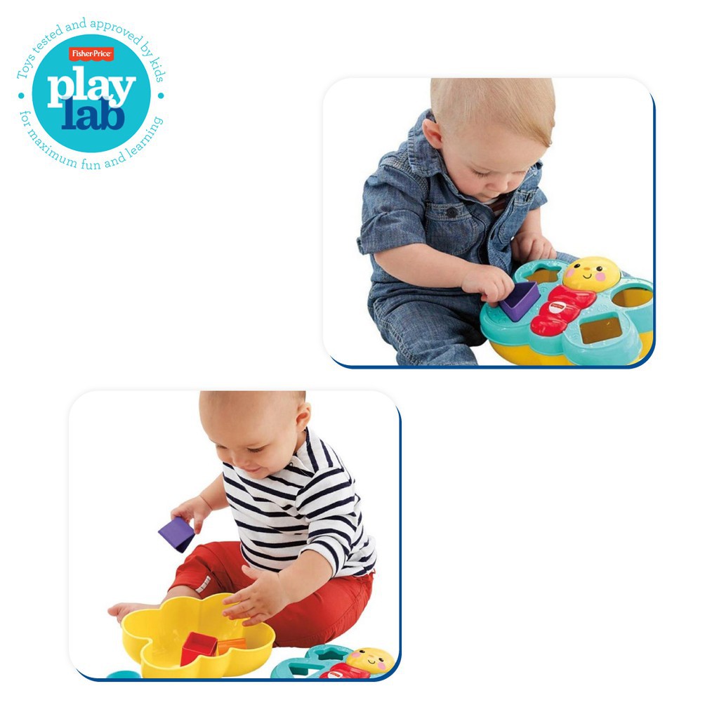 Fisher Price Butterfly Shape Sorter - Mainan Edukasi Anak Bayi Balita