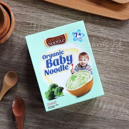 

Golden Noodle Organic Baby Noodle Broccoli 200gr