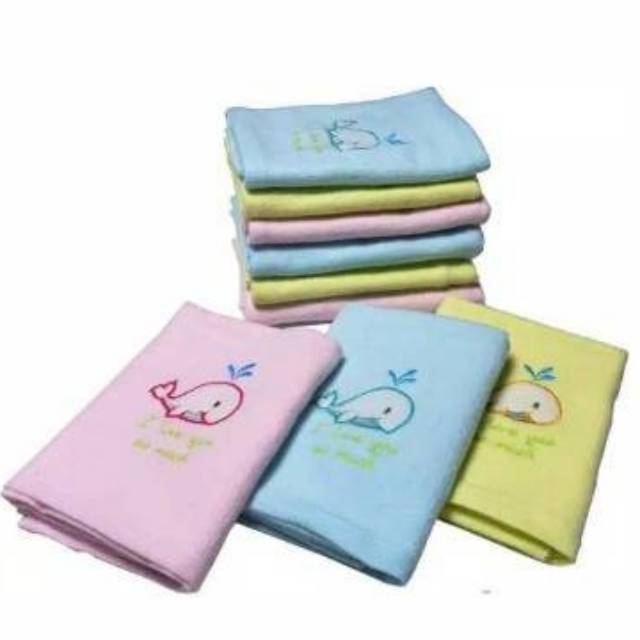 Handuk Bayi Polos Bordir Murah Shopee Indonesia Handuk Bayi Polos Bordir Murah Shopee Indonesia