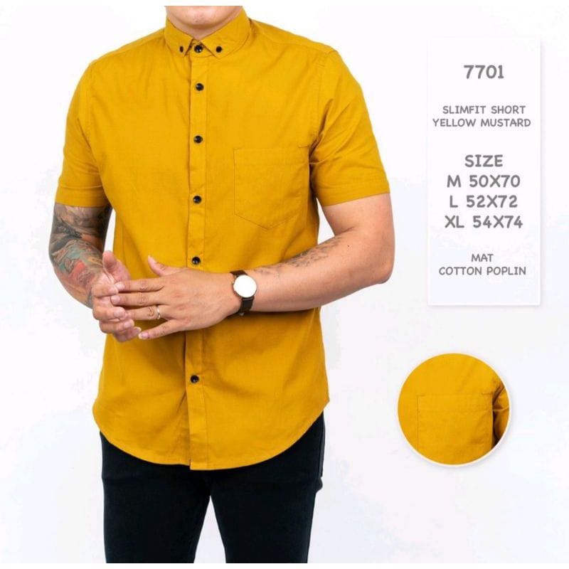 Paket Hemat Kemeja Polos Lengan Pendek Pria Slimfit Casual Formal Terlaris Murah Baju Cowok Kasual Premium Distro Atasan cowo Kerja Kantor Terbaru Kekinian Laki Korean Fashion Original