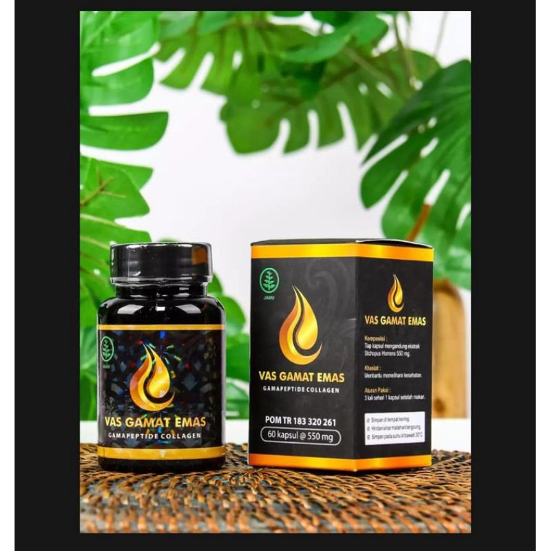 Vas Collagen Gamat Emas (100% ori berhologram)