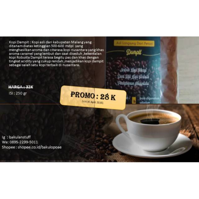 

Kopi dampit - Malang