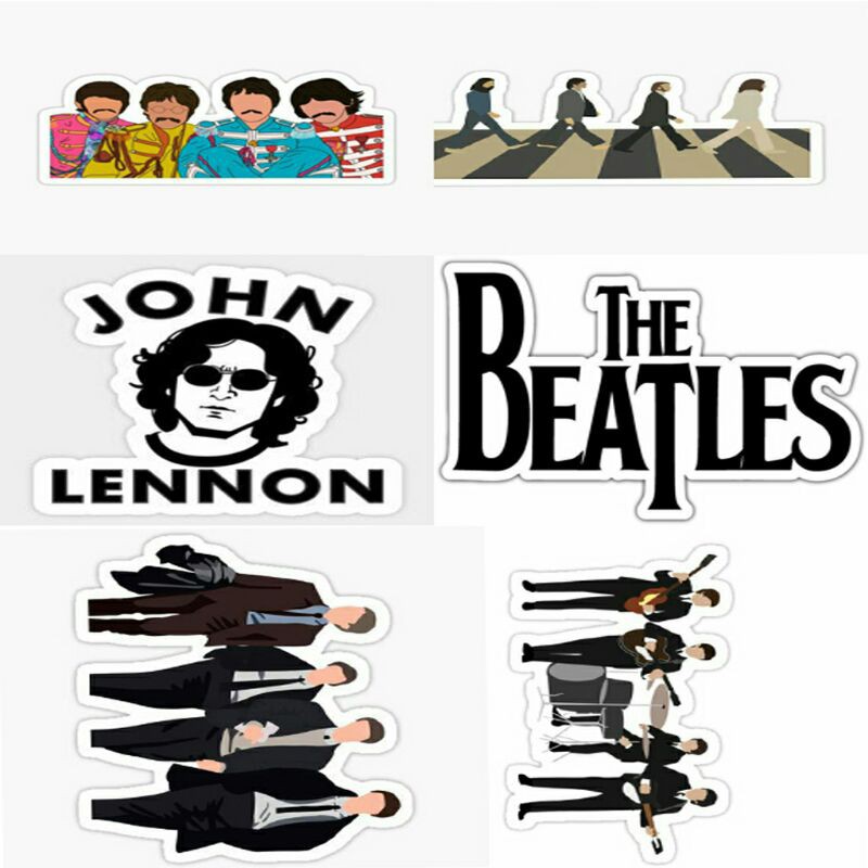 Sticker Cutting The Beatles