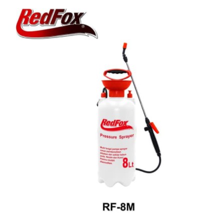 REDFOX RF-8M Pressure Sprayer 8 Liter / Alat Penyemprot Tanaman Hama / Sprayer Manual