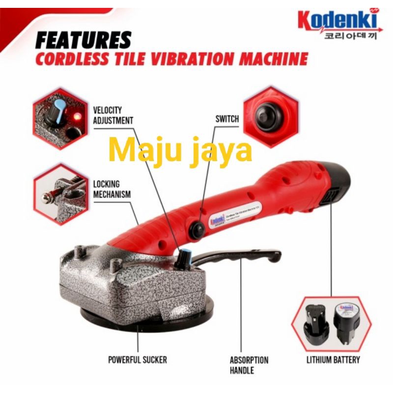 Kodenki Alat mempermuda proses meratakan pemasangan dan angkat marmer granit keramik