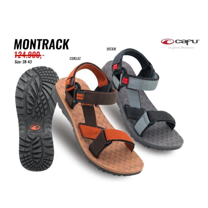 Sandal gunung Cafu pria model MONTRACK sendal gunung cowok Casual original