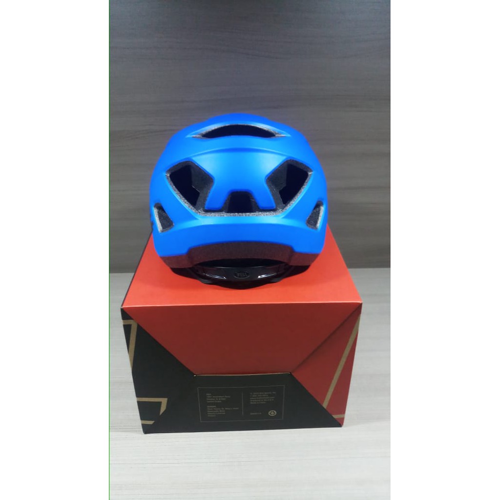 HELM SEPEDA BELL NOMAD BLUE BLACK