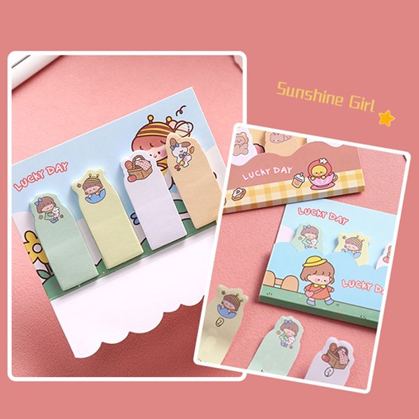 sticky notes kartun lucky cartoon memo sno069(4b3)