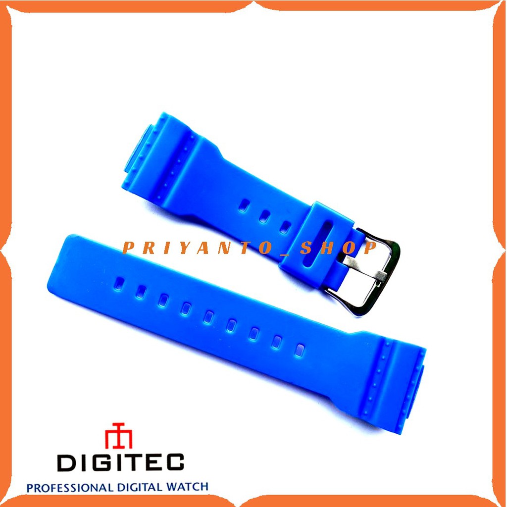 Strap Tali jam Tangan Digitec 2066 Digitec DG-2066T Oem Rubber Watch