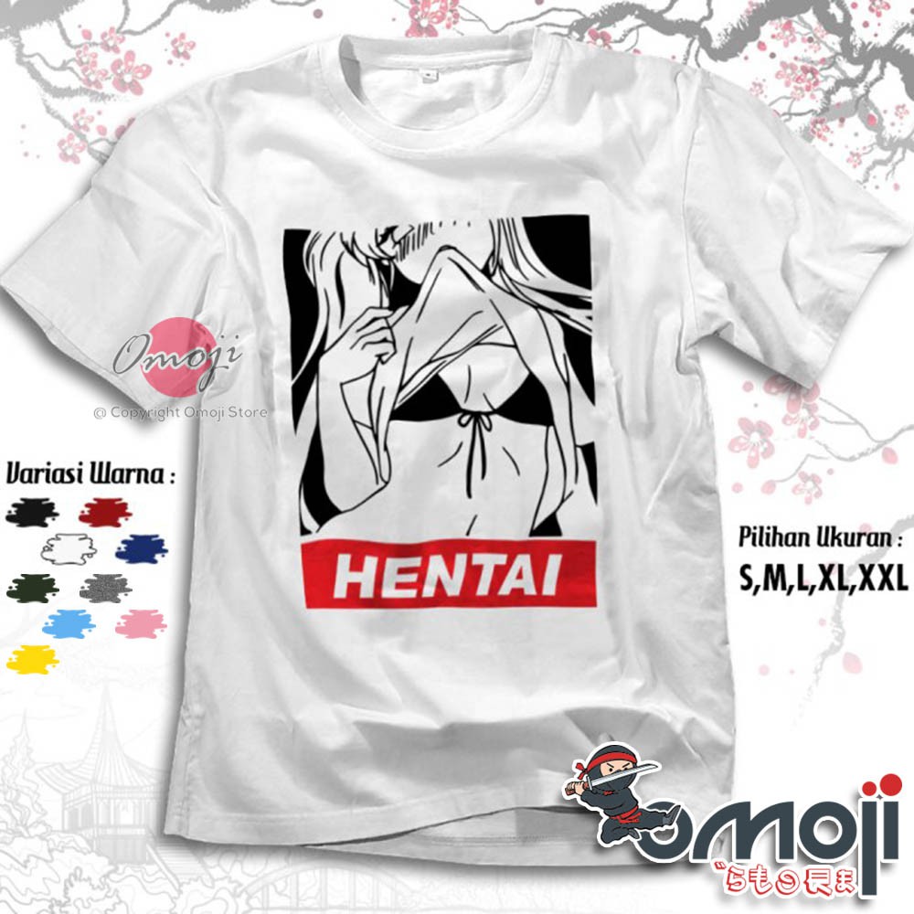 Kaos Baju Anime Jepang Hentai Otaku Japanese Culture - Tshirt Distro Manga Jepang Premium | 2585