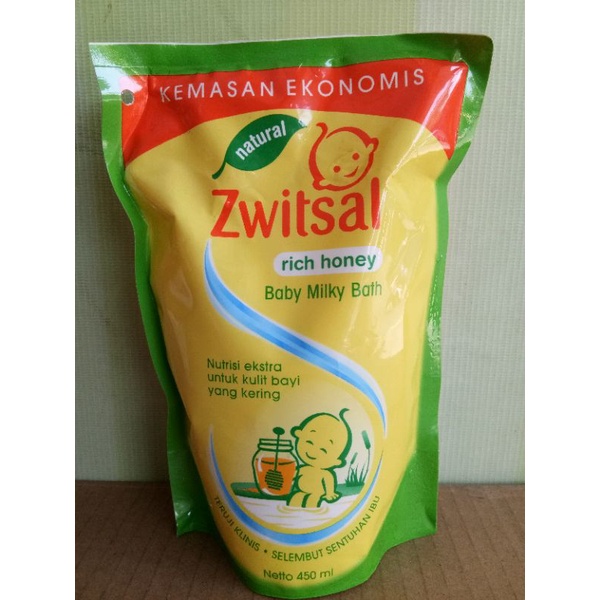 ZWITSAL BABY BATH WITH TELON 250ML, RICH HONEY 450ML