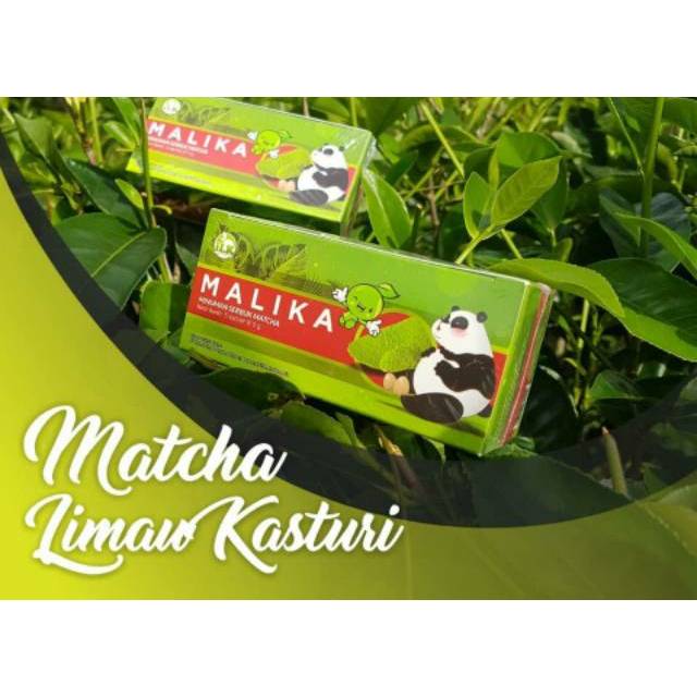 

Malika minuman serbuk matcha