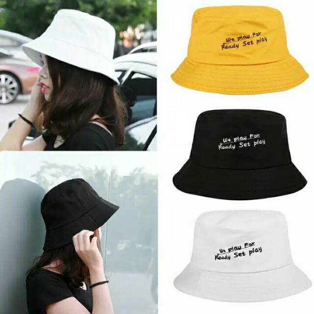 topi bucket shopee