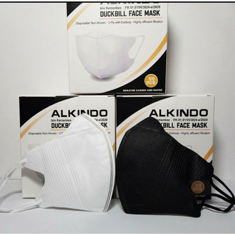 Masker Duckbil Alkindo sudah EMBOS ALKINDO