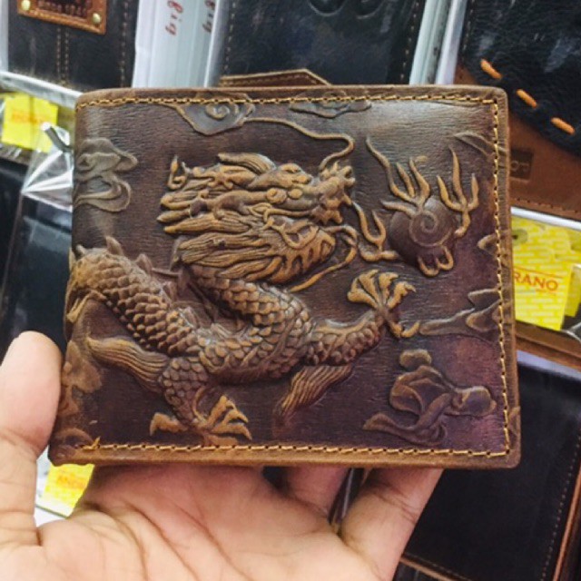 DOMPET KULIT ASLI cetak HEWAN EXSOTIS dari anton hilmanto model lipat dua sederhana #dompet #dompetpria #dompetcowok #dompetbagus #dompetkeren