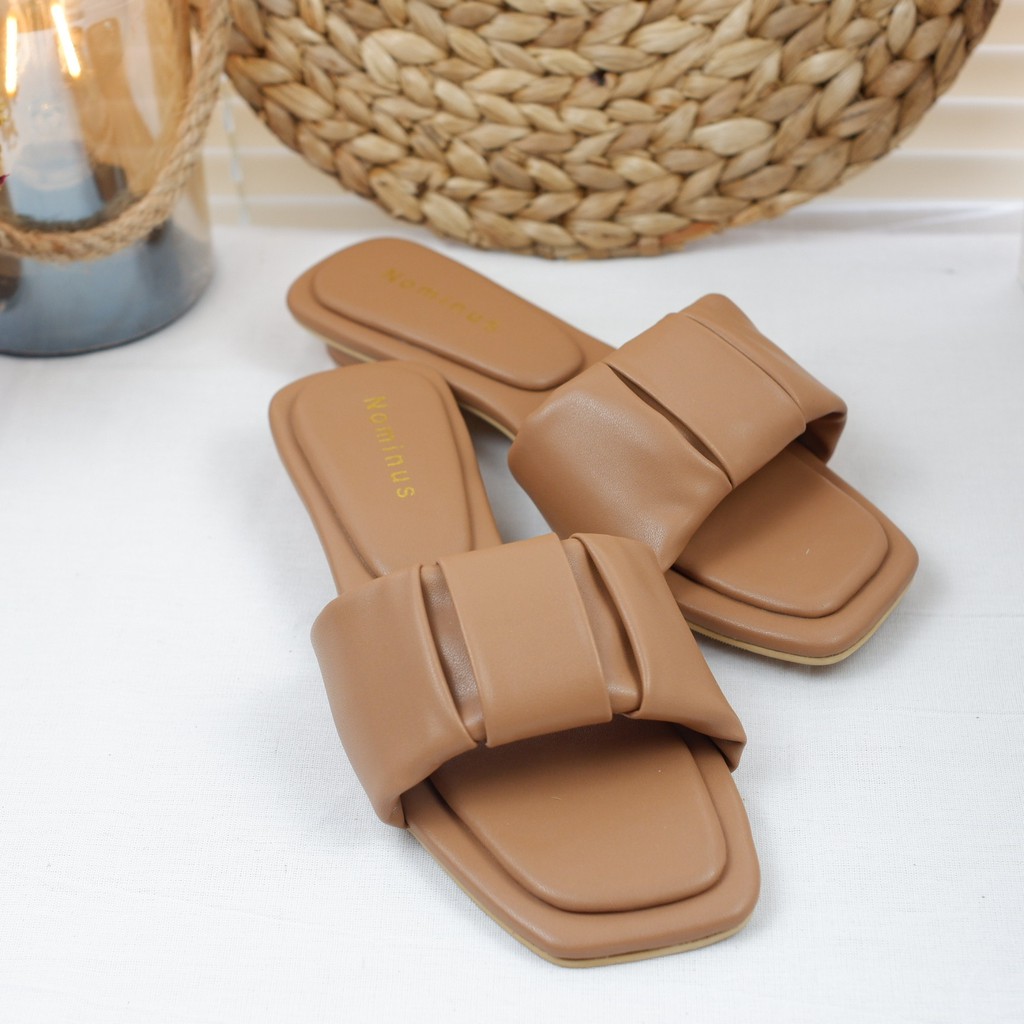 FLASH SALE 7.7 FLAT SANDAL KOKOP LIPAT REALPICT BLX 01