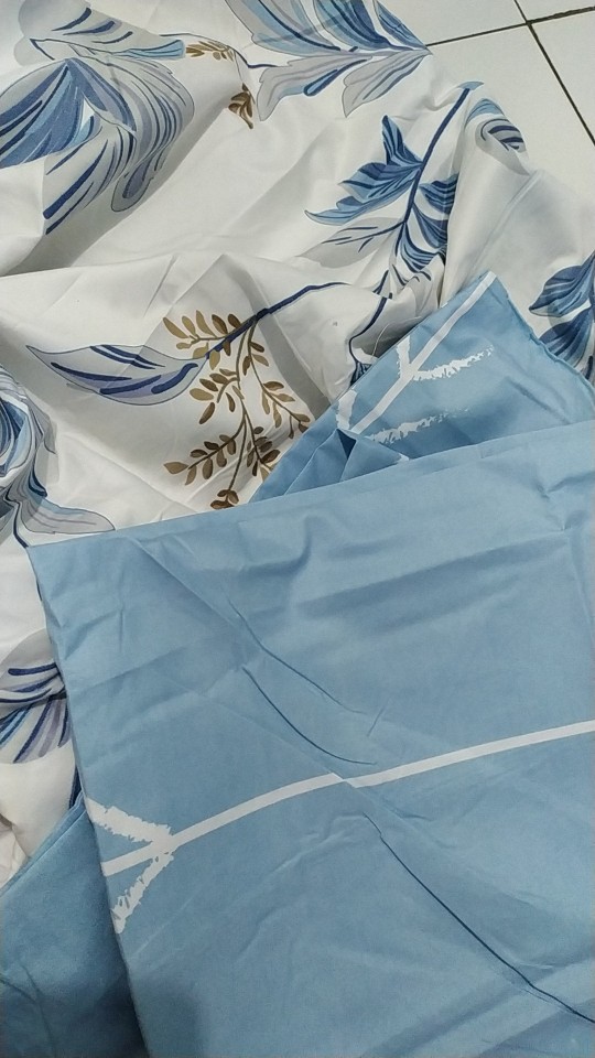 Sprei Extra Single Kintakun Motif Bunga 100x200 / 90x200 / 80x200