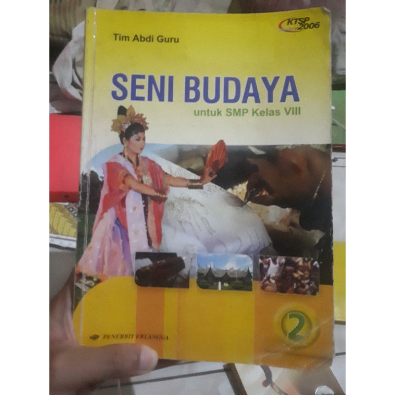 Buku Seni Budaya Erlangga kelas 8