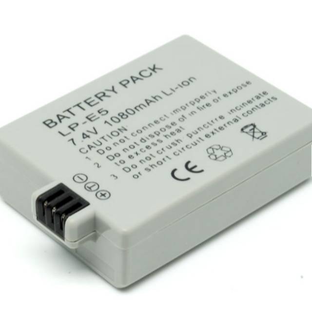 Baterai kamera canon Lp e5 ori japan
