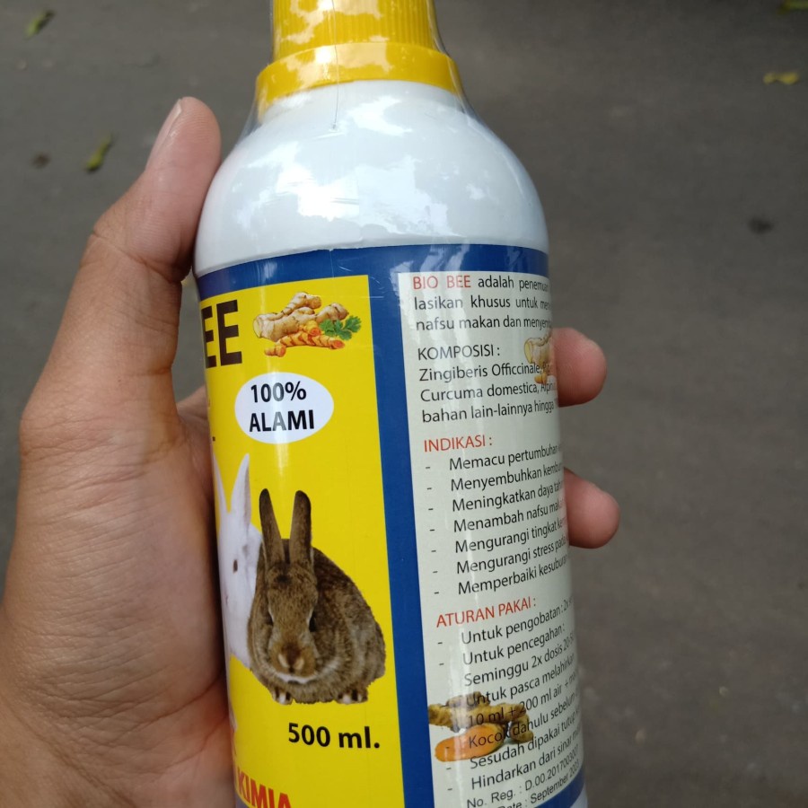 Bio Bee Herbal Jamu Vitamin Kelinci Peningkat Imun Biobee Big Biobig