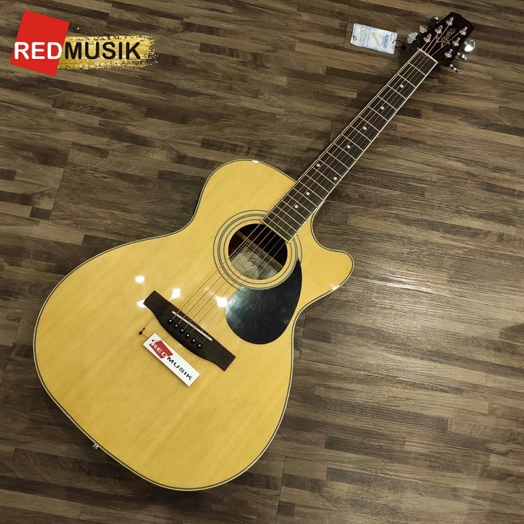 Gitar Segovia FC07 FC-07 FC 07 EQT GN Akustik Elektrik