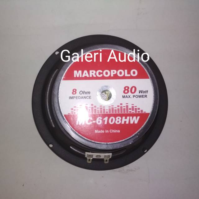 SPEAKER MARCOPOLO MC-6108HW 6"HRGA PER PCS