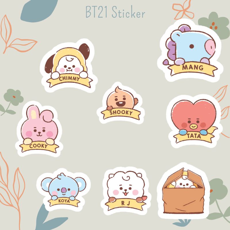 BT21Sticker | kpop sticker non-official