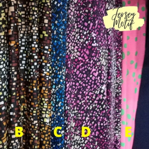 Promo KAIN JERSEY STELLA MOTIF PAKET 1KG PREMIUM UPDATE Limited