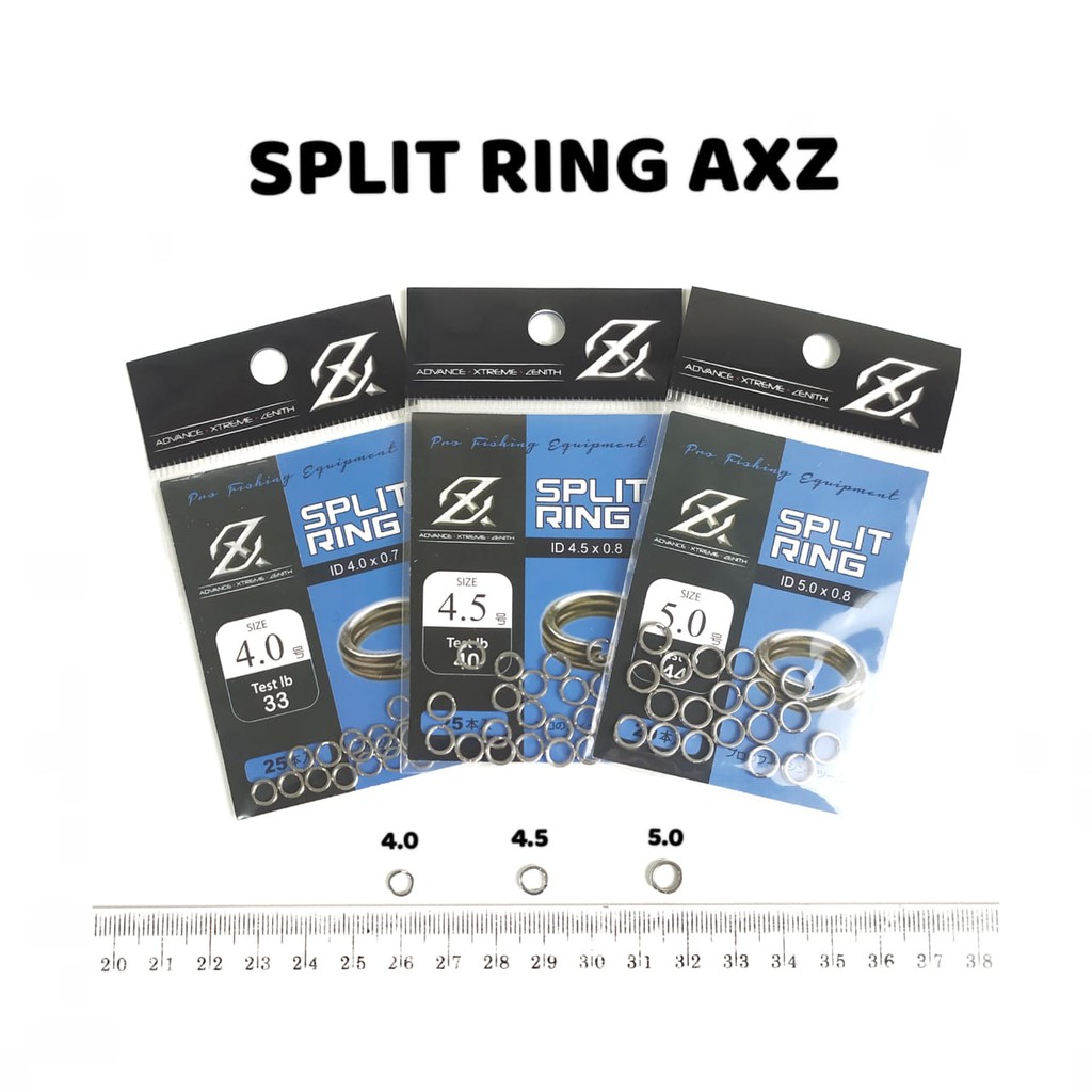SPLIT RING PANCING AXZ | SPLIT RING FLATTED
