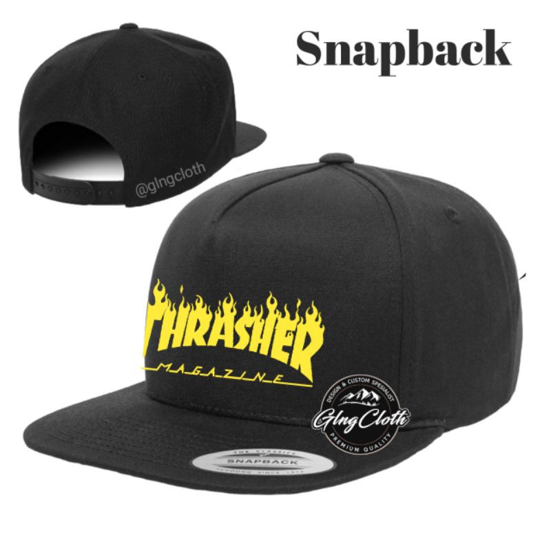 Topi Thrasher Snapback