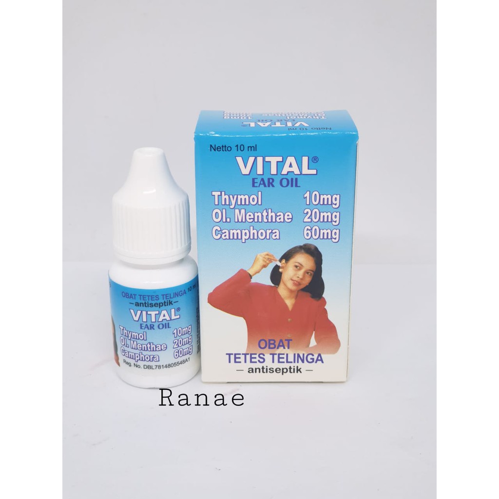 Vital Ear Oil - Obat Tetes Telinga