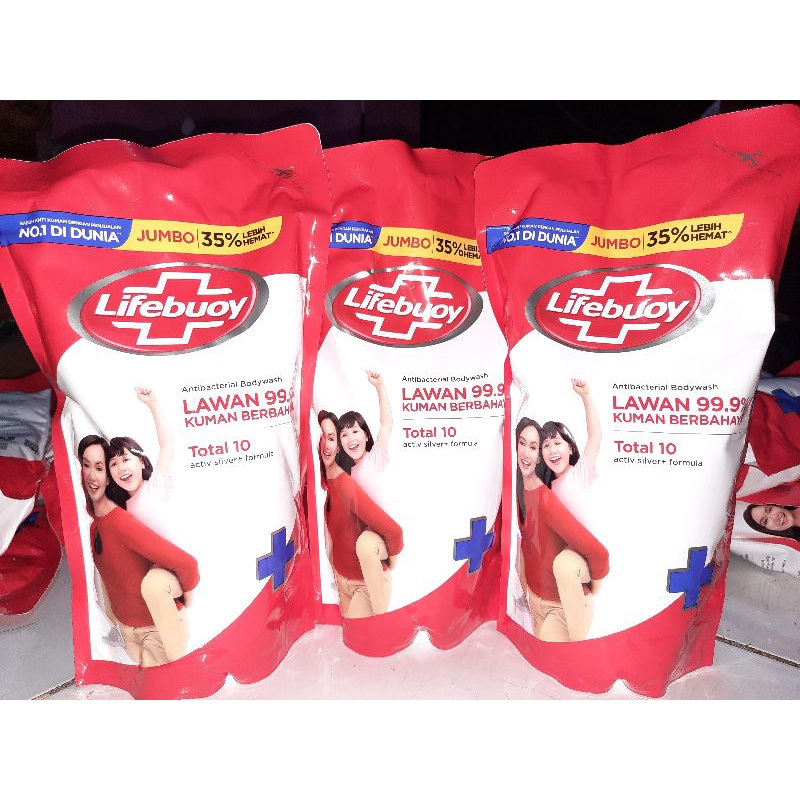 Lifebuoy body wash  sabun cair 850 ml kemasan baru