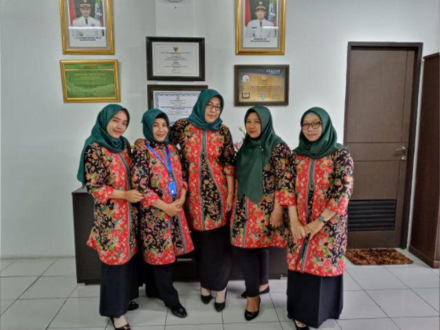 Baju Batik Atasan Tunik Batik Gentong Warna