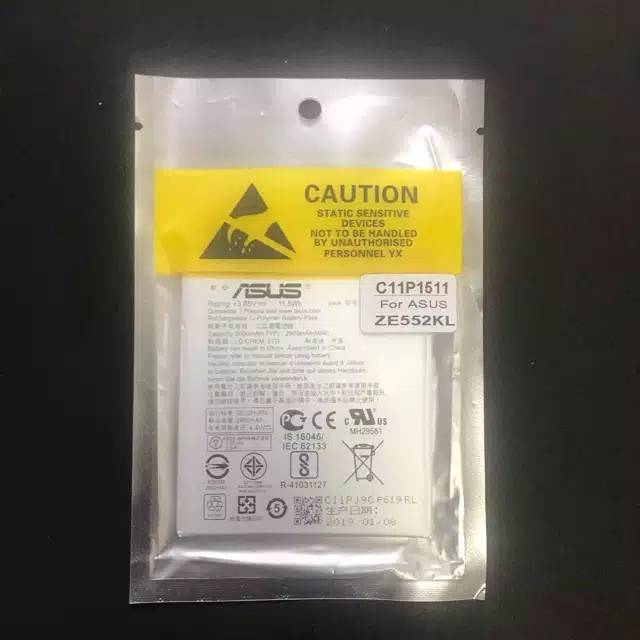 Battery Asus C11P1511 ORI / Baterai Zenfone 3 5.5inch / ZE552KL