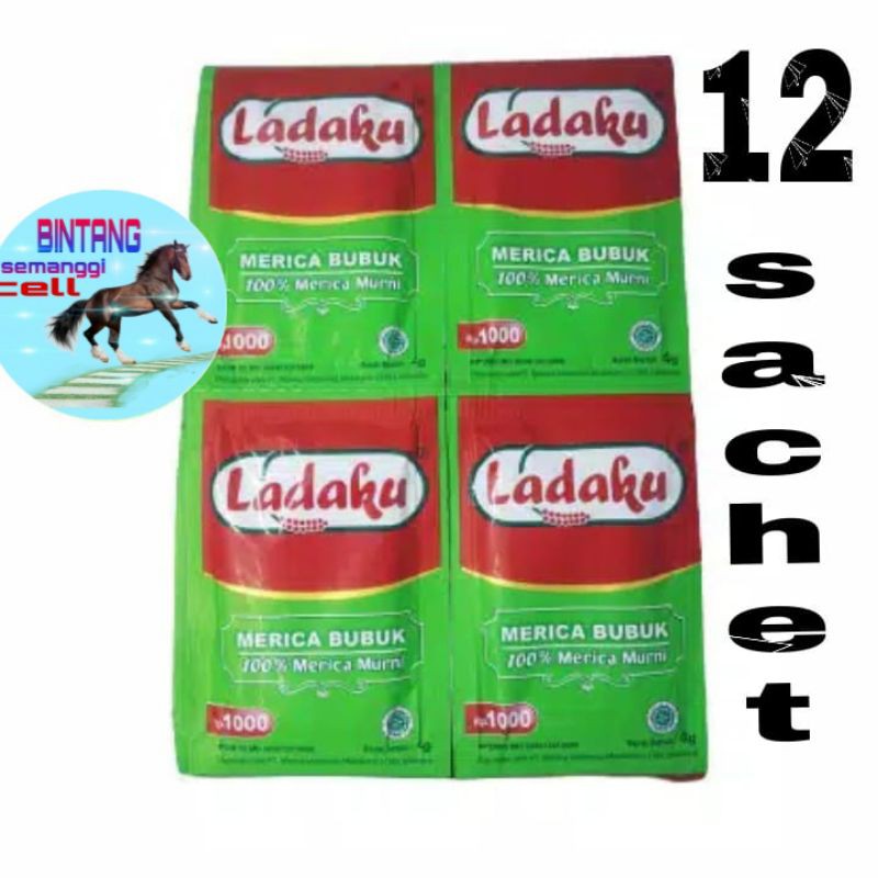 

ladaku renceng isi 12 sachet