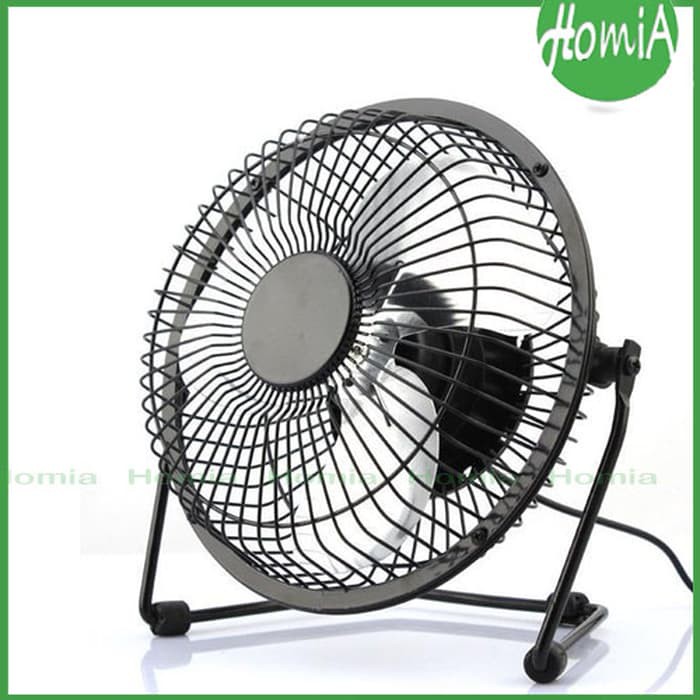 USB MINI FAN KIPAS ANGIN BESI KECIL KIPAS ANGIN USB Mini Fan 5 / 5''