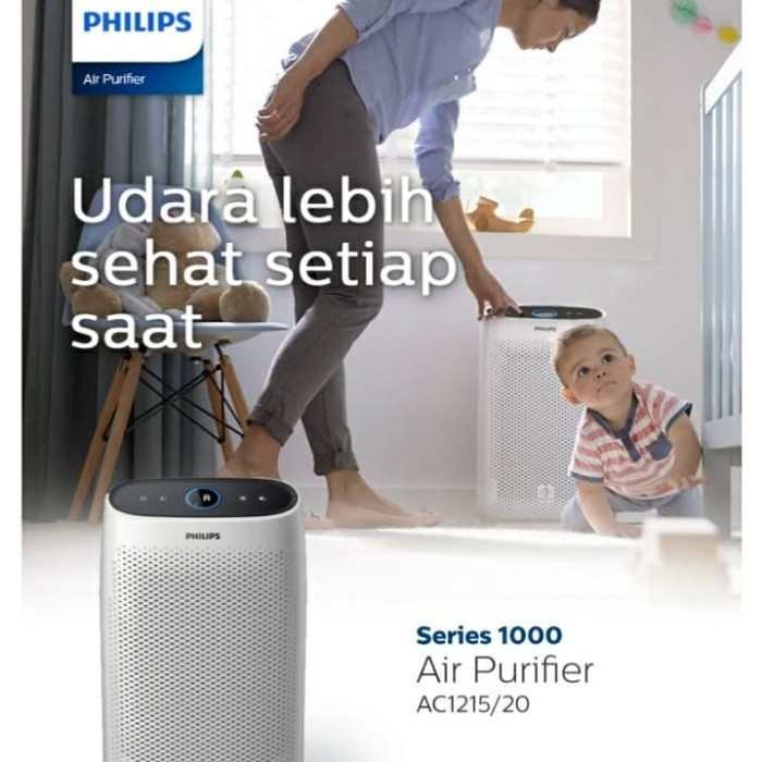 Promo Gratis Ongkir Rp0  PHILIPS AIR PURIFIER AC-1215/20 VITASHIELD IPS