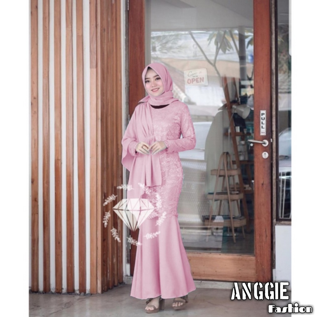 Busana Muslim Gamis Murah Gaun Pesta Muslimah Baju Pesta Wanita Kondangan Mewah Kekinian 2021 2022