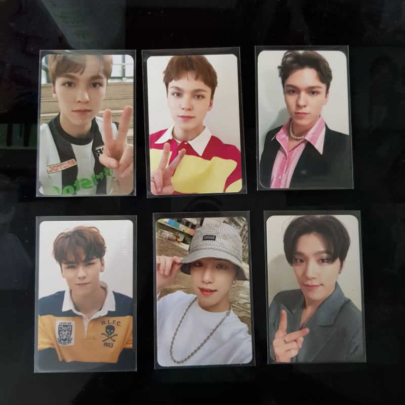 Seventeen photocard benefit Vernon Dino HMV An Ode Christmas Henggarae Semicolon soundwave jeoun syn