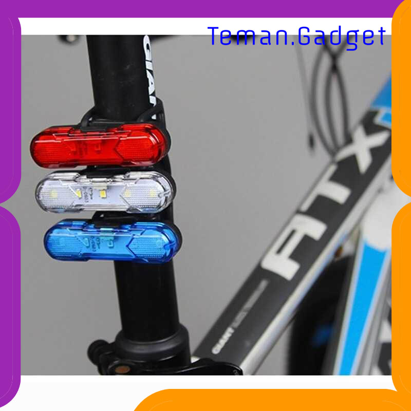TG-IB614 ROBESBON LAMPU BELAKANG SEPEDA USB RECHARGE TAIL LIGHT - AS1010